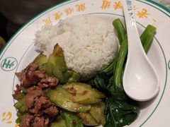 凉瓜炒牛肉饭-西关明记肠粉(荔枝湾店)