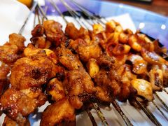 碳烤羊肉串-美达尔烧烤海鲜家常菜(泰山路店)