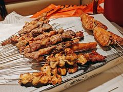 -宝记烧烤·碳锅羊肉·羊蝎子火锅·夜食社(文体路创始店)