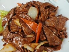 四绝菜之肝腰双拼-宝发园名菜馆