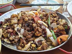 -休记光头香辣蟹干锅(绵竹店)