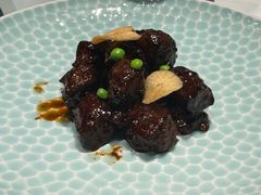 黑椒香煎牛眼粒-民国红公馆·秦淮八艳(夫子庙店)
