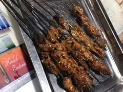 烤羊肉串-聚雅美食