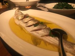 抱腌蒸野生白水鱼-良膳餐厅