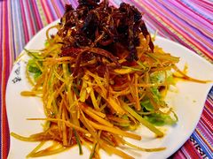 鸡枞菌素菜丝-香巴拉云南餐厅(华莱坞店)