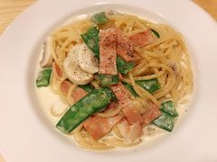 奶油蘑菇培根意面-4U CAFE(广景苑店)
