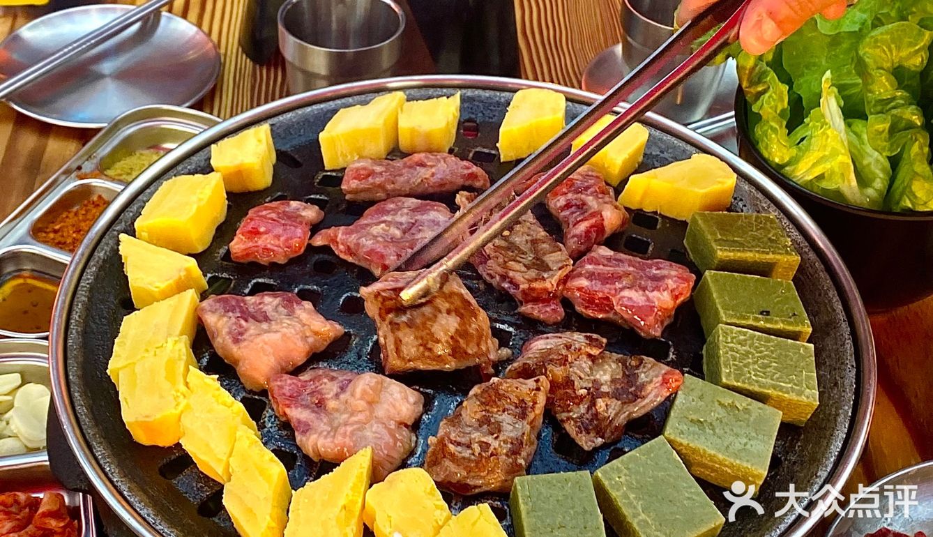 福州N刷的平价烤肉店‼️居然还有棉花糖冰淇淋