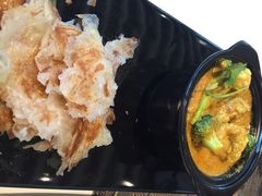 咖喱时蔬配手抓饼-若蘭慈·无国界素食料理(欢乐海岸店)