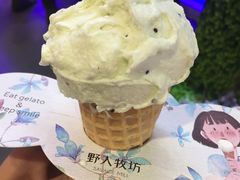奇异果味冰激淋-野人先生现做冰淇淋(西安赛格店)