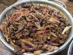 烤牛肉-味之朝·烤盘牛肉·松兰拌饭
