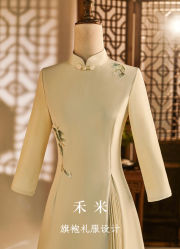 -禾米旗袍妈妈装礼服定制(嘉业国贸店)