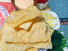 豆油皮-东镇老火锅(长春路首店)