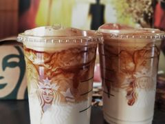 玫瑰花流冻拿铁-星巴克(新达汇三林店)
