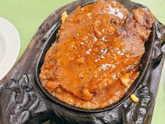 铁板西冷牛扒-胜利茶餐室