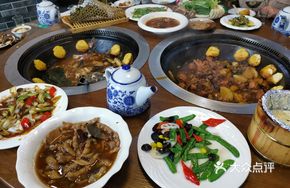 Stewed Chicken and Fish