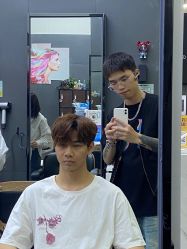 -藤野造型专业烫染接发