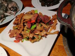大巴山老腊肉炒笋-黑鸡小馆(金源店)