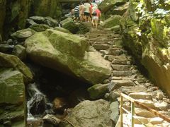 通往长龙飞瀑-藏龙百瀑风景区