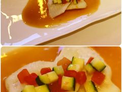 法国银鳕鱼配蟹味菇佐香茅清汤-Jean Georges