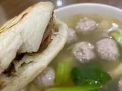生汆丸子汤-子午路张记肉夹馍(翠华路店)