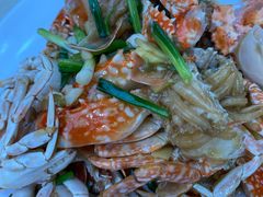 姜葱炒花蟹-锐记美食店·现捞海鲜(闸坡店)