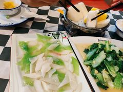 山药炒莴笋-壹笑茶庄·农家菜土菜杭帮菜