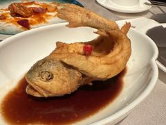 滋味黄花鱼-上海金桥红枫万豪酒店-万豪中餐厅