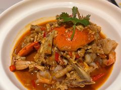 凤爪肉蟹煲-炊烟小炒黄牛肉(华夏店)