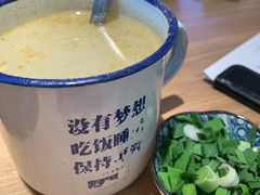 青蒜鸡鸭血汤-溪林小馆(浦江城市生活广场店)