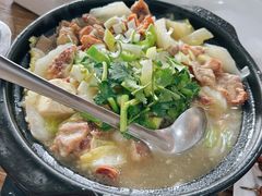 脂渣砂锅-杨姐大片肉烧烤