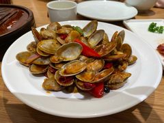 豉椒炒花甲-顺风汤馆·广府粤菜(江宸天街店)