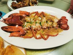 粉丝蒸龙虾-鑫悦楼煎蟹·16年海鲜大排档