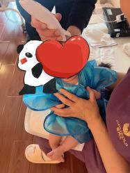 -慧婴轩婴儿理胎发胎毛笔胎毛画手足印(通州店)