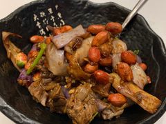 剔骨肉拌茄子-渔家灯火(明湖店)