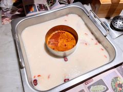 胡椒猪肚鸡双拼锅底-尚尚仙·酸汤猪手·猪肚鸡火锅(华联万柳购物中心店)