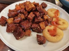 黑椒牛肉粒-七菜馆·东北菜·蒸饺(文体路店)