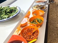 自助取餐区-爱客得牛排海鲜烤肉·火锅自助(春熙路黑金好店)