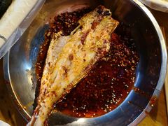 烤巴掌耗儿鱼-袁师傅烤肉(弹子石店)