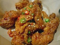 炸鸡翅一半一半-富乐满韩国正宗炸鸡韩国料理(虹泉路店)