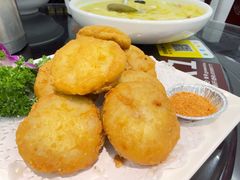 椒盐莲藕夹-文楼·淮扬菜·淮安早茶(河下古镇翔宇店)