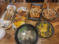 料理烤芝士玉米粒-老东镇啤酒屋海鲜加工·蒸汽海鲜·海鲜烧烤(台东店)