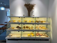 面包甜点陈列柜-Tomado绿色烘焙(大尧三路店)