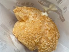香草冰淇淋泡芙-老香港祖味世家蛋糕(平海路店)
