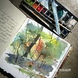 水彩，让人心动💗的小清新