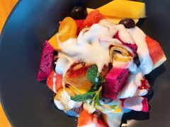 水果酸奶沙拉-花仓咖啡(祥安巷店)