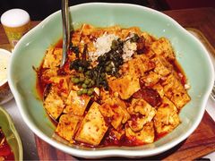 辣牛肉烧豆腐-那家小馆•北京菜•烤鸭(中关村店)