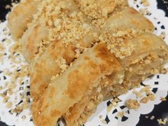 香脆花生核桃甜薄撑-喜势点·糖沙翁手工茶点·本地人茶居(永庆坊店)