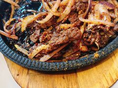 -味之朝·烤盘牛肉·松兰拌饭