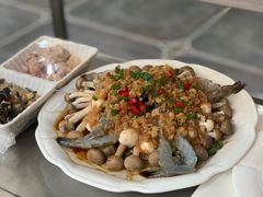 蒜虾粉丝蒸鲜菌-蒸上鲜海鲜蒸汽蒸菜主题餐厅(高新店)