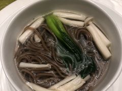 菜胆珍菌荞麦面-杭州西湖柳莺里酒店·闻莺厅